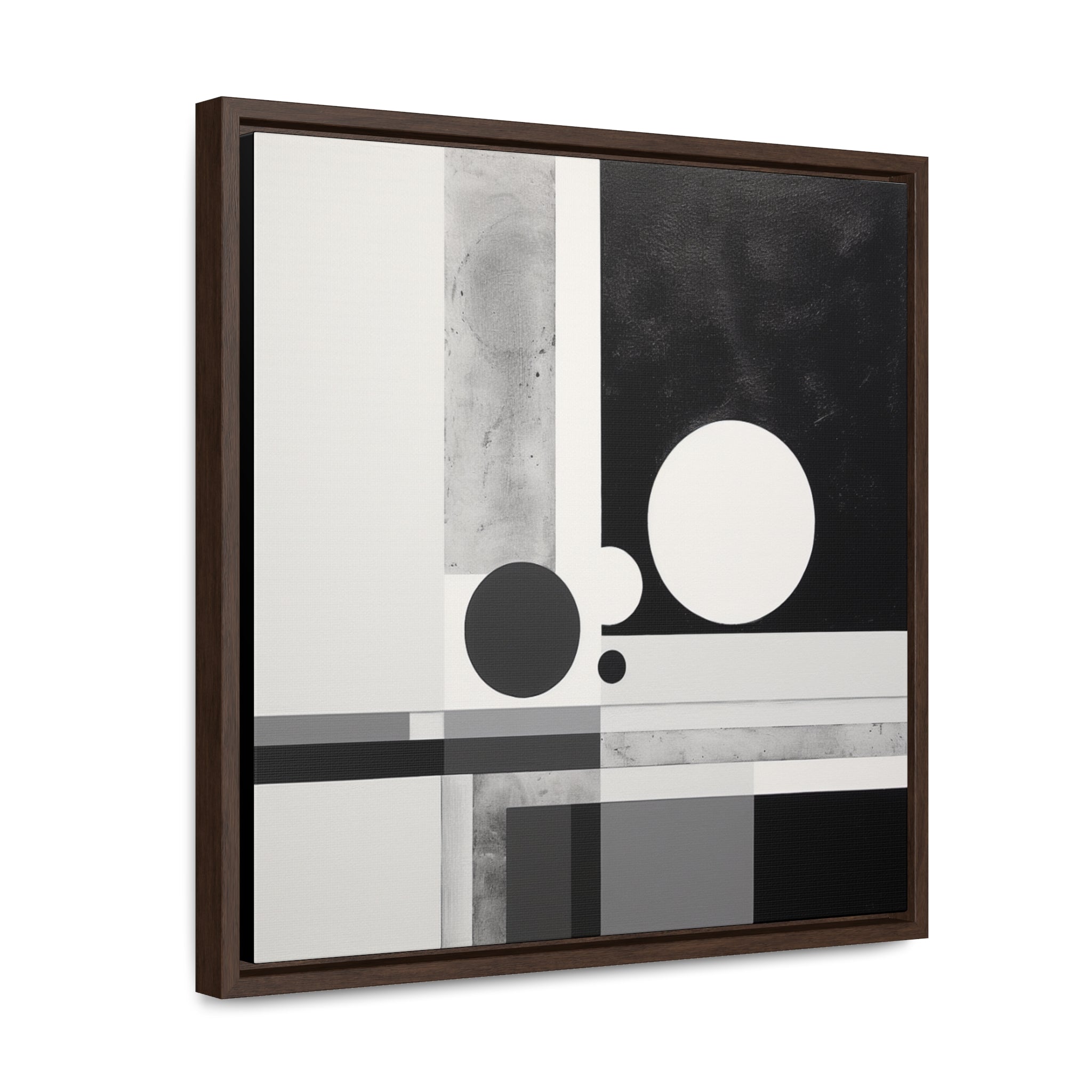 Black and White Abstract Painting Circles Art Suprematist Geometric Shapes Art Chromatic Minimalism Home Decor Modern Art for Sale Gift Art. Blue Surf Art .com