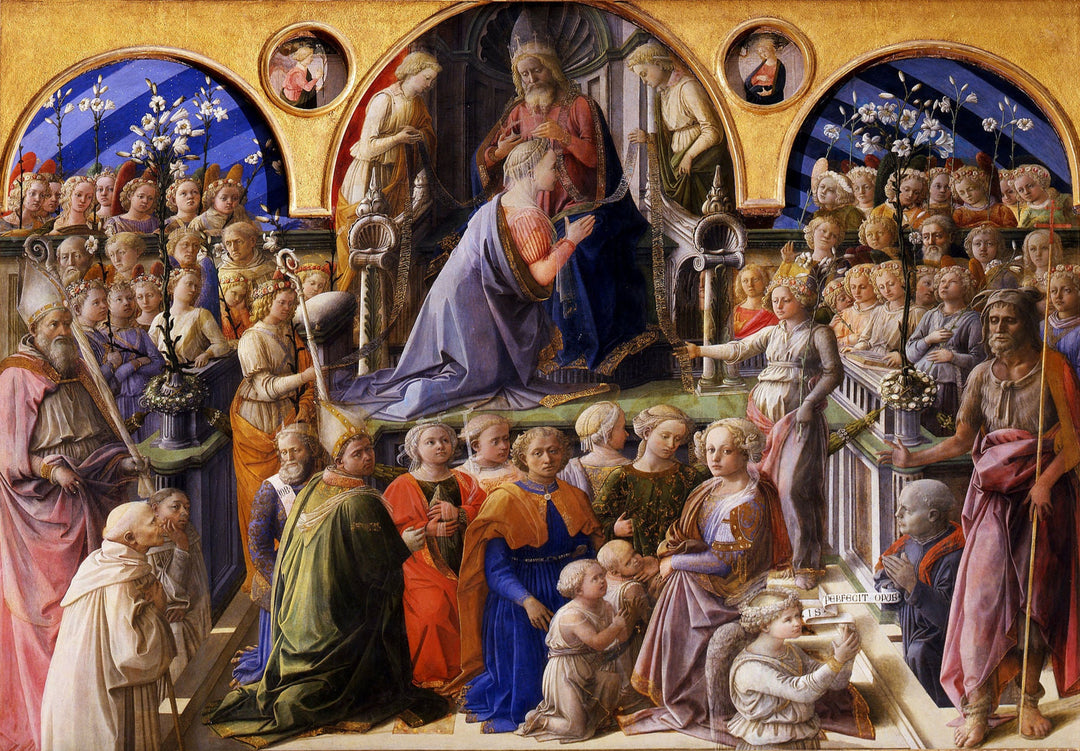 Coronation of the Virgin Filippo Lippi I Museum Quality Reproduction