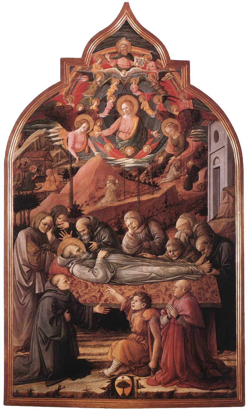 Funeral of Saint Jerome Filippo Lippi I Museum Quality Reproduction