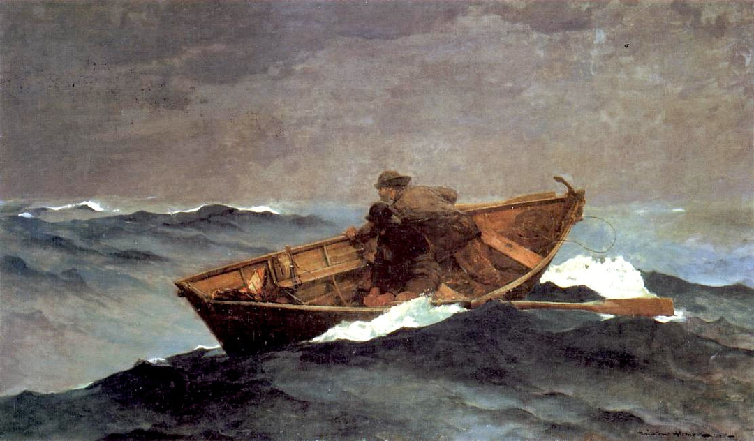 Lost on the Grand Banks Painting by Winslow Homer