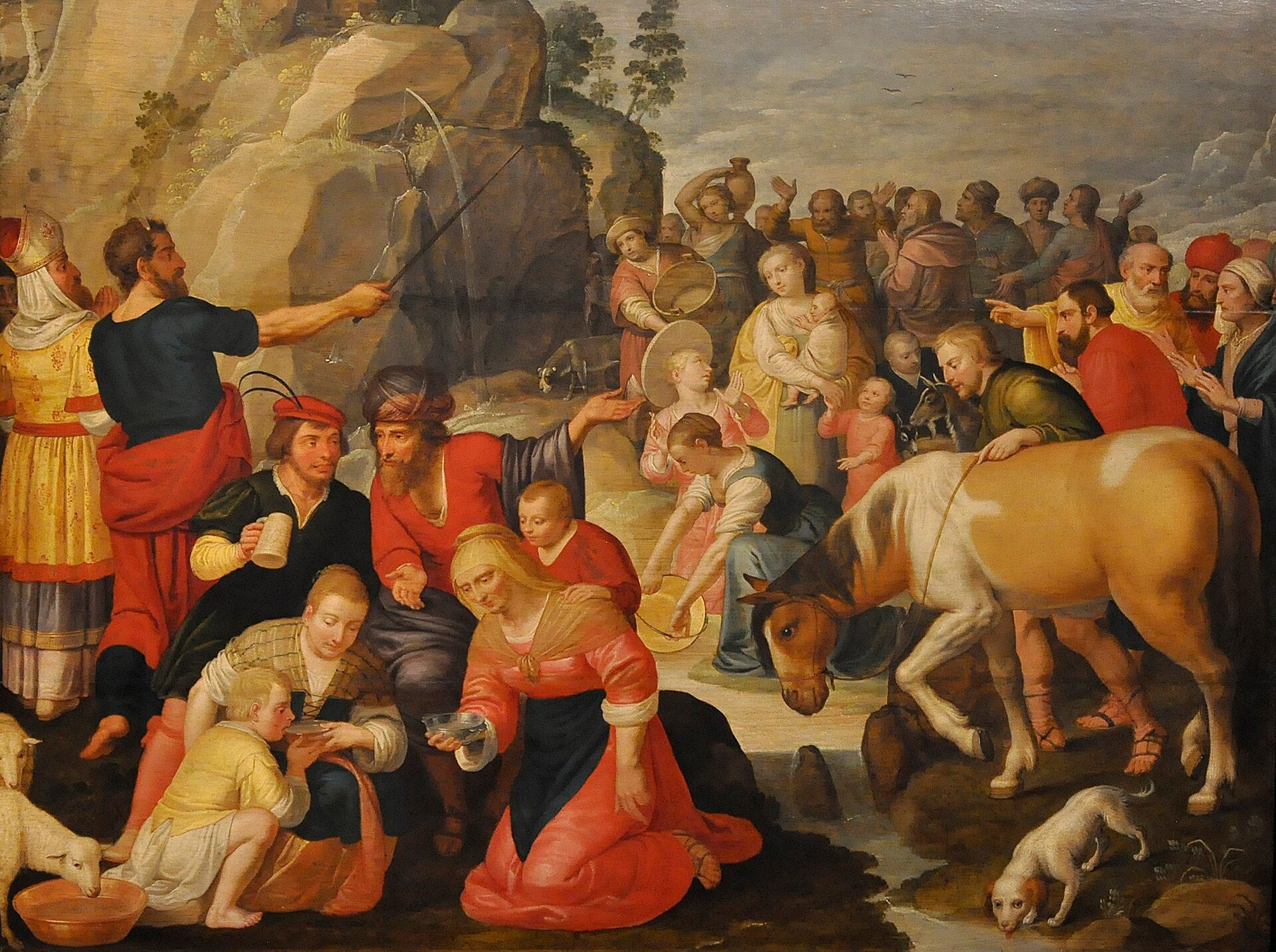 Moses Striking the Rock
