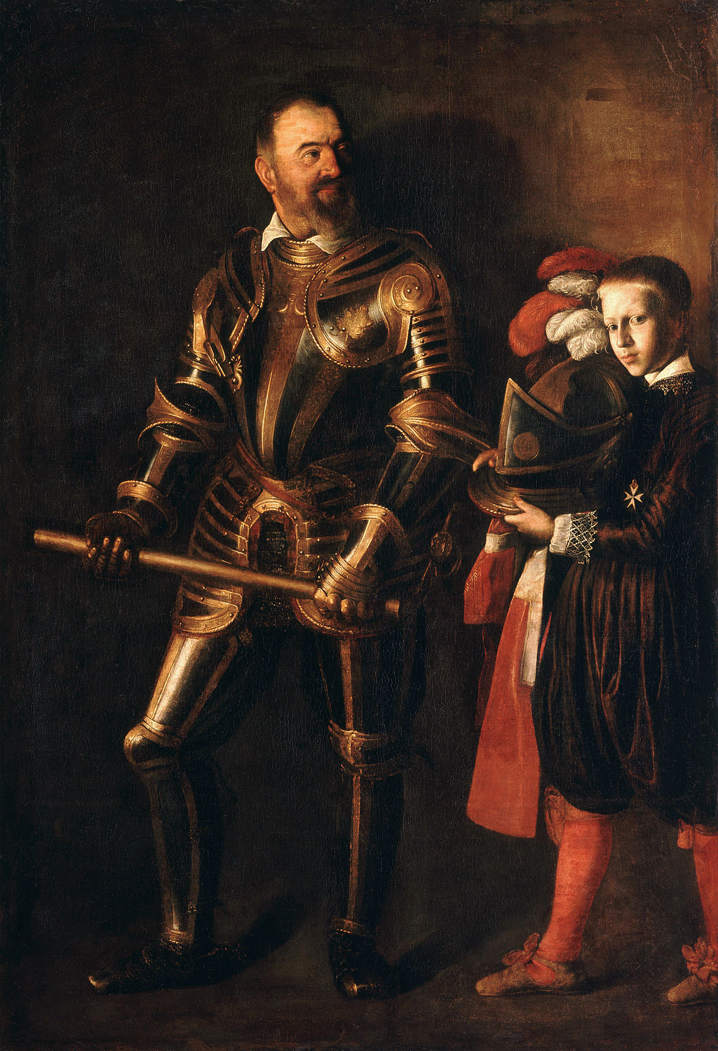 Portrait of Alof de Wignacourt Painting by Caravaggio