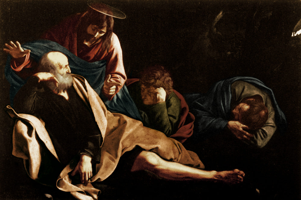 Christ on the Mount of Olives Painting by Caravaggio