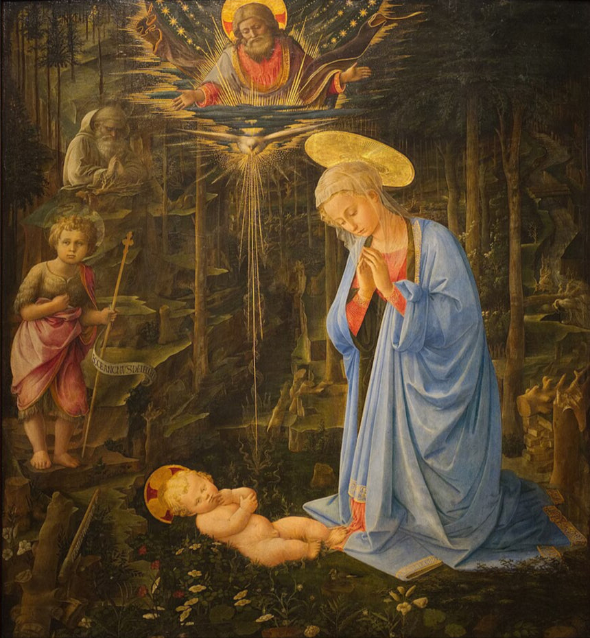 Mystical Nativity Filippo Lippi I Museuam Quality Reproduction