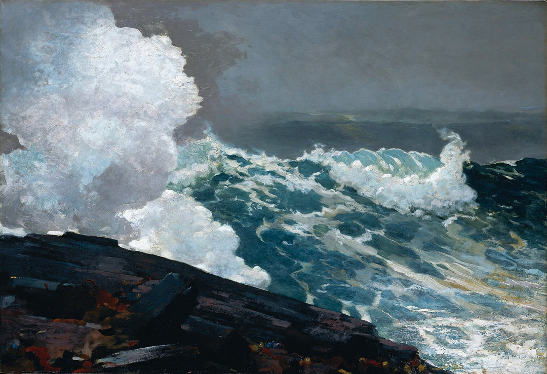 Northeaster Painting by Winslow Homer Seascape Painting