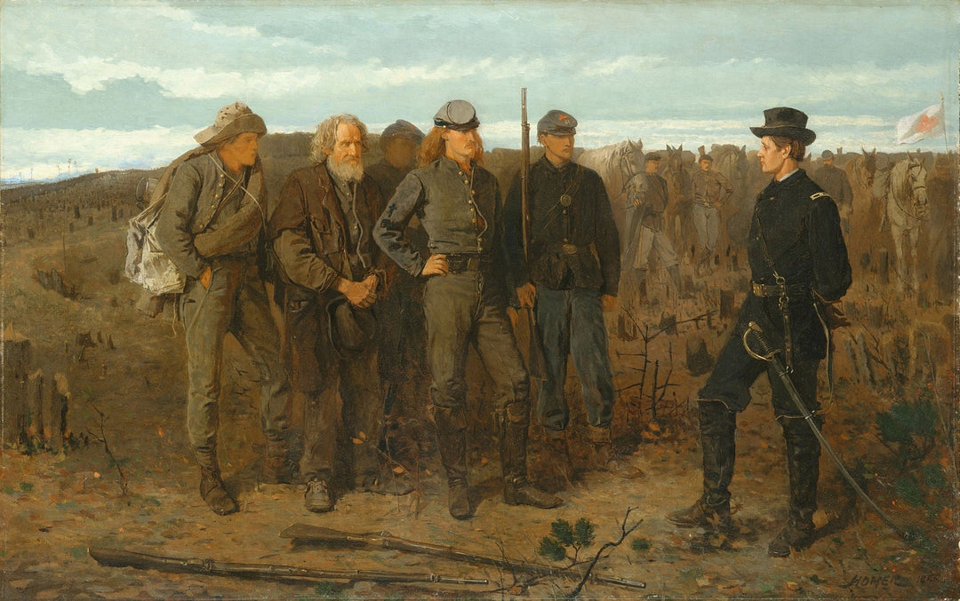 Prisoners from the Front Painting by Winslow Homer