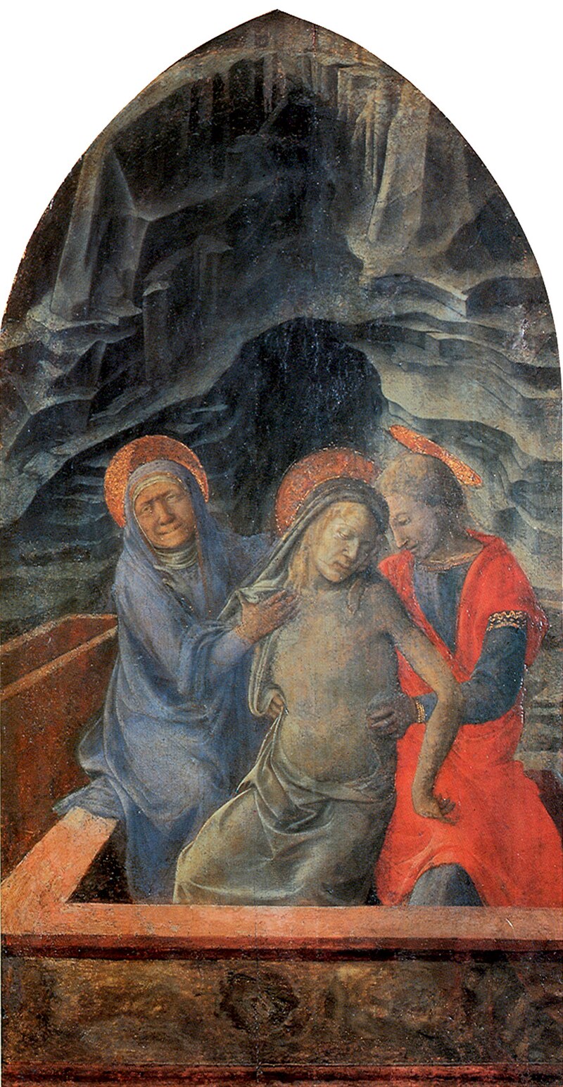 Pietà (Filippo Lippi, Milan) Filippo Lippi I Museuam Quality Reproduction
