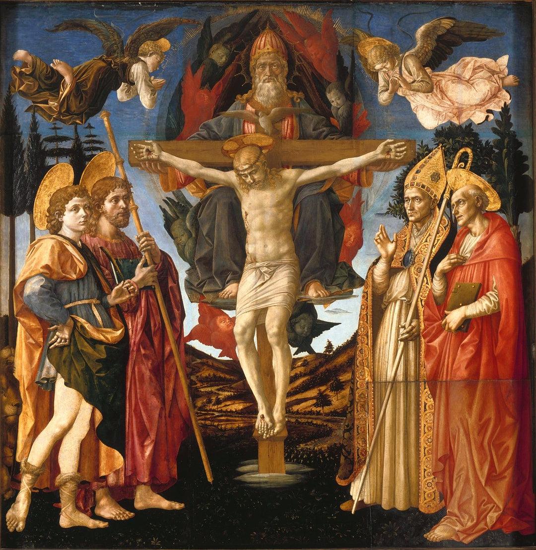 Pistoia Santa Trinità Altarpiece Filippo Lippi I Museuam Quality Reproduction