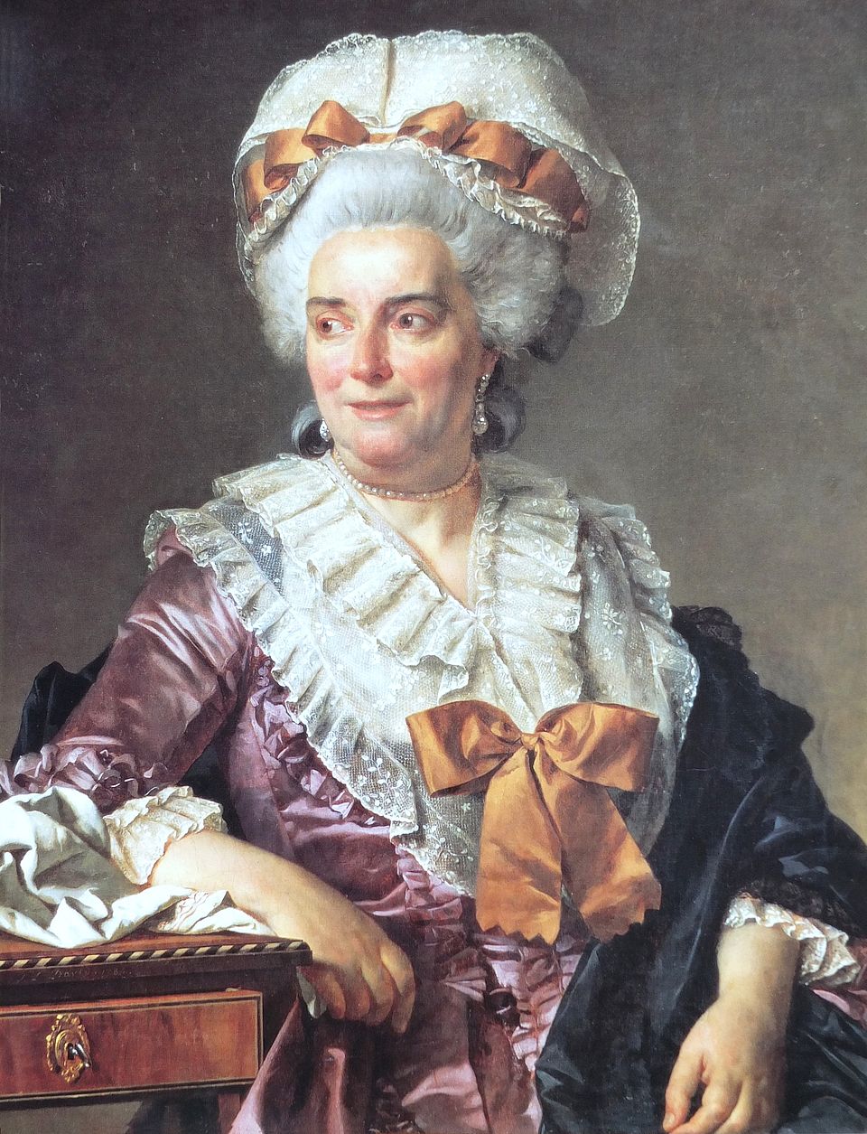 Museum-quality reproduction of Portrait of Geneviève Jacqueline Pécoul by Jacques-Louis David. Custom sizes, hand-painted, photo preview, global shipping.