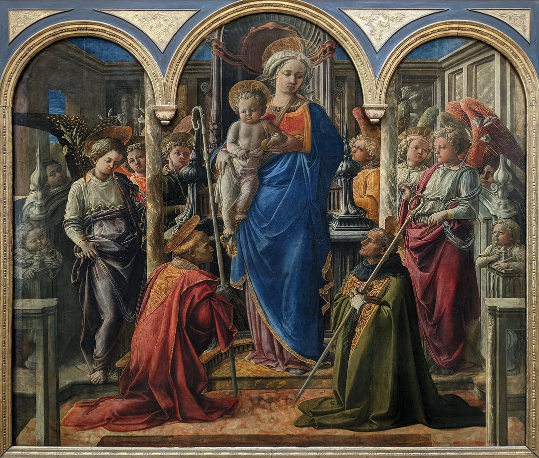 Barbadori Altarpiece Filippo Lippi I Museuam Quality Reproduction