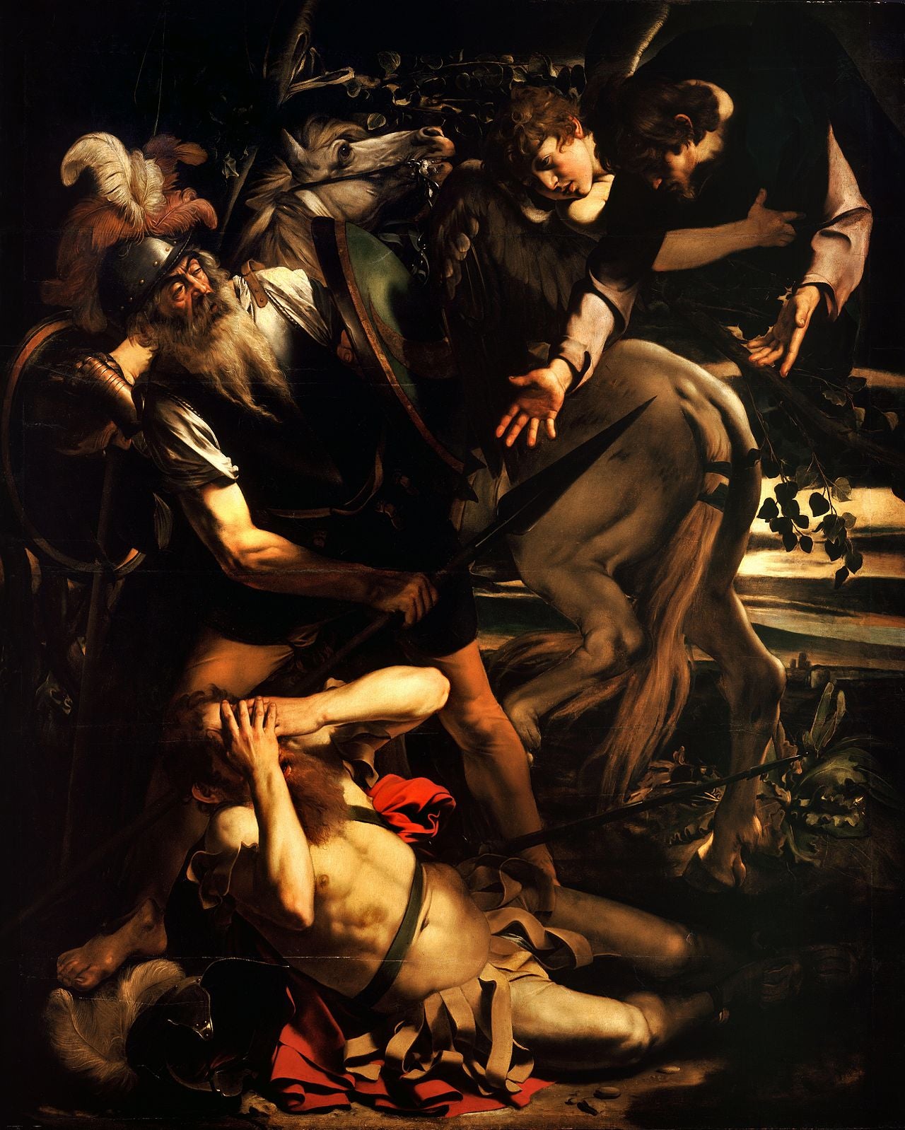 Conversion of Saint Paul Painting by Caravaggio