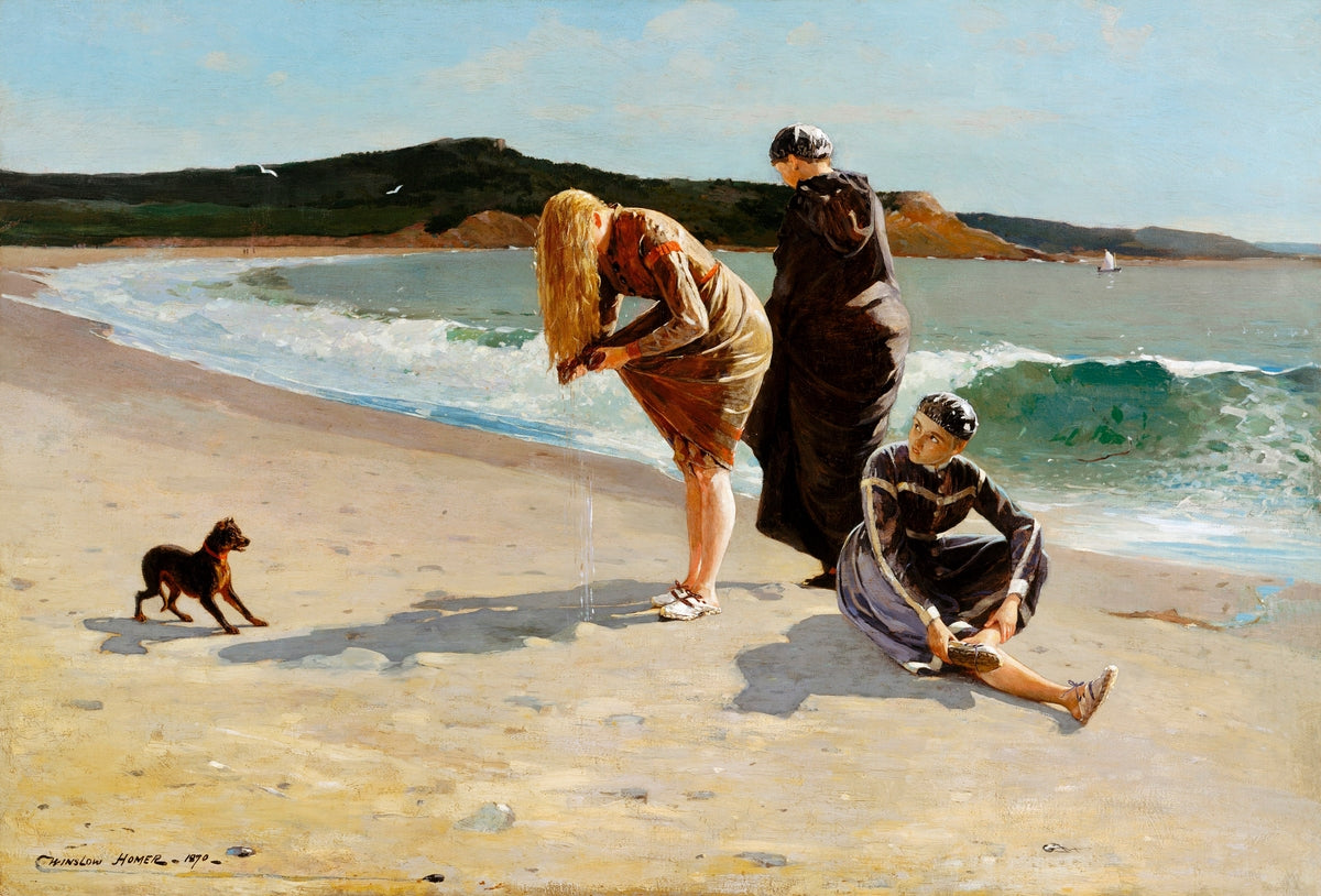 Eagle Head, Manchester, Massachusetts (High Tide) by Winslow Homer