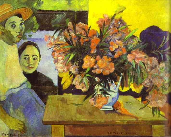 Flowers of France Painting by Paul Gauguin Reproduction Museum Quality