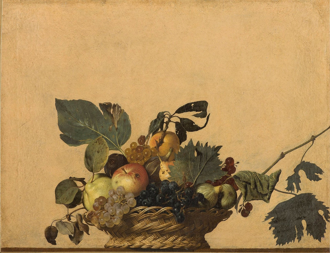 Basket of Fruit Painting by Caravaggio