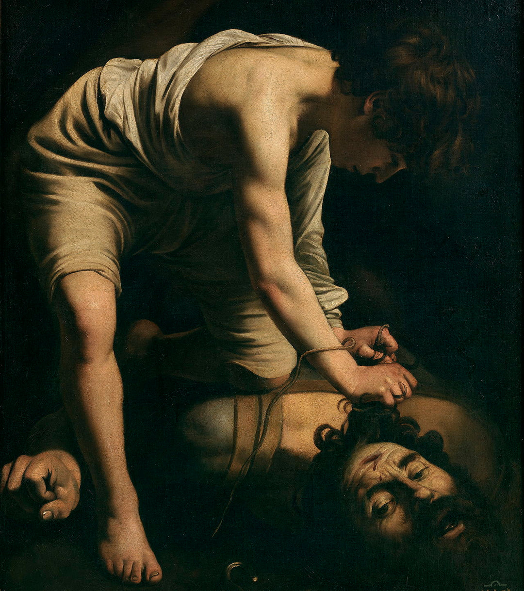 David and Goliath Painting by Caravaggio