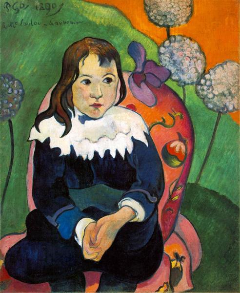 M. Loulou Painting by Paul Gauguin Reproduction Museum Quality