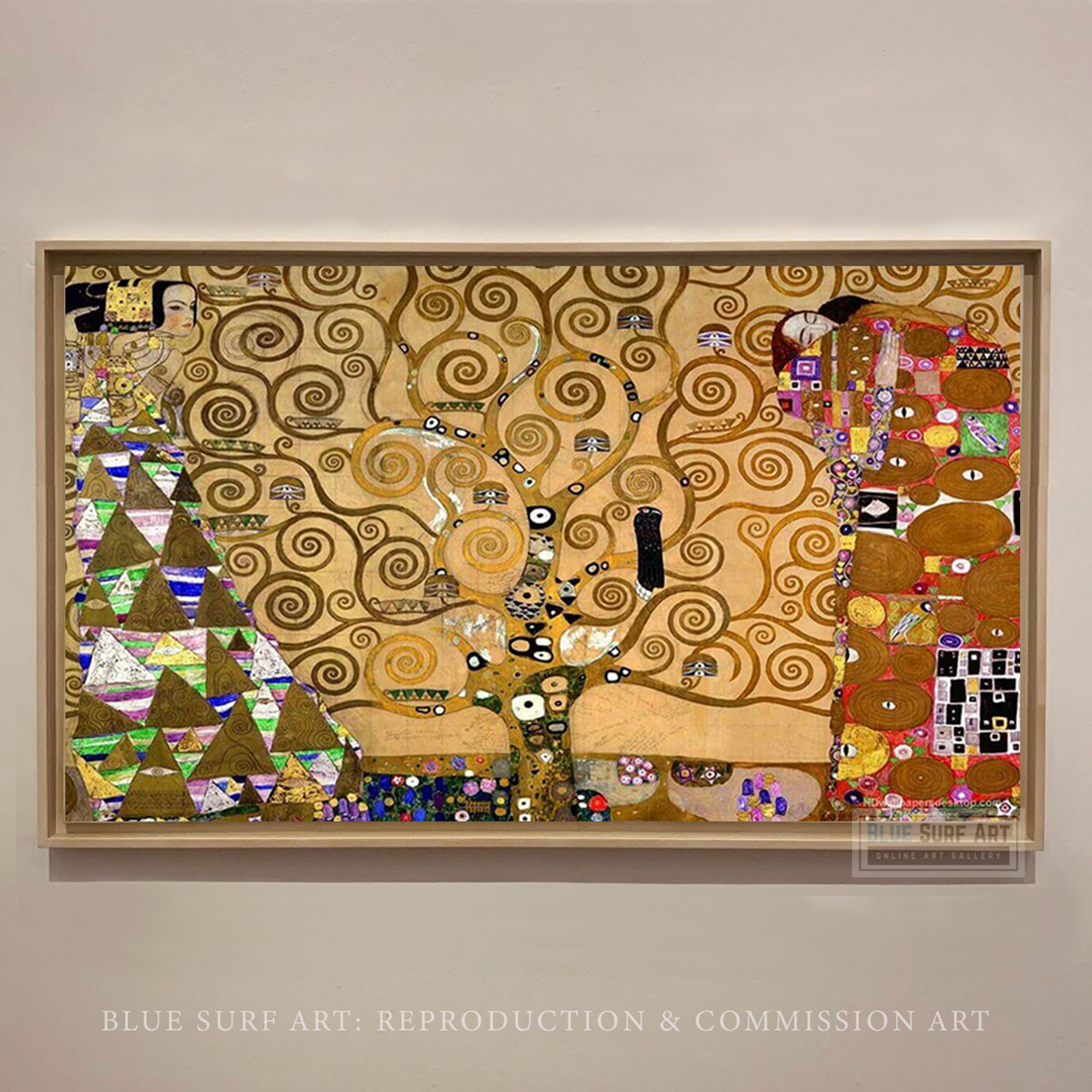The Tree of Life, Stoclet Frieze full version by Gustav Klimt