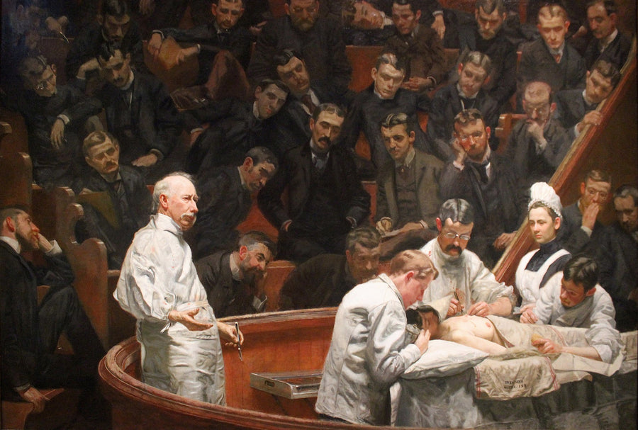 The Agnew Clinic Painting by Thomas Eakins Reproduction