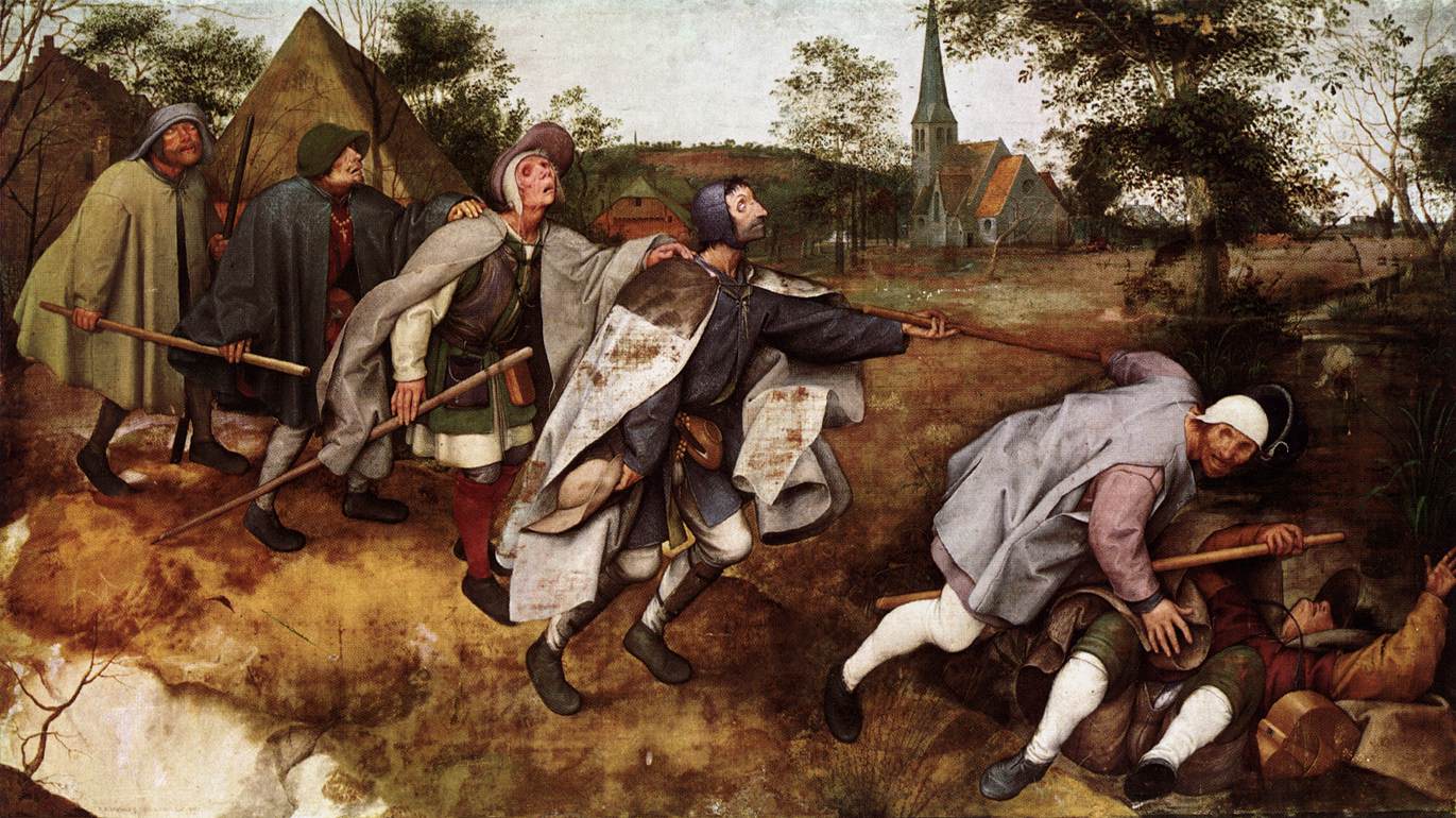 Parable of the Blind by Pieter Bruegel the Elder