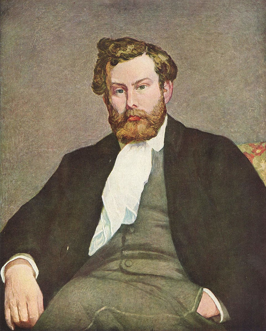 Portrait of Alfred Sisley Painting by Pierre-Auguste Renoir