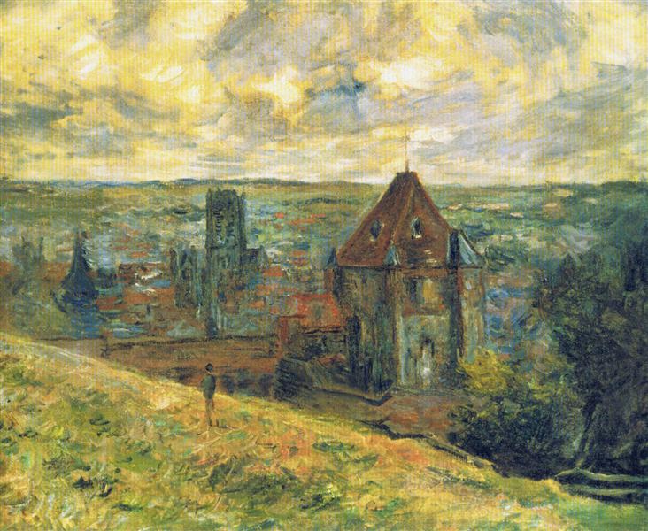 Dieppe 1882 Claude Monet Reproduction Painting