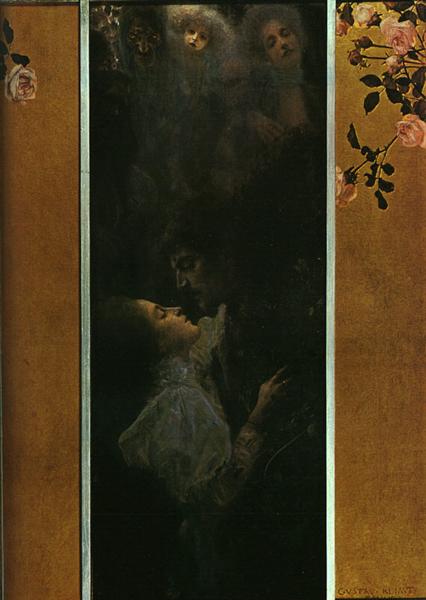 Love (1895) painting by Gustav Klimt 