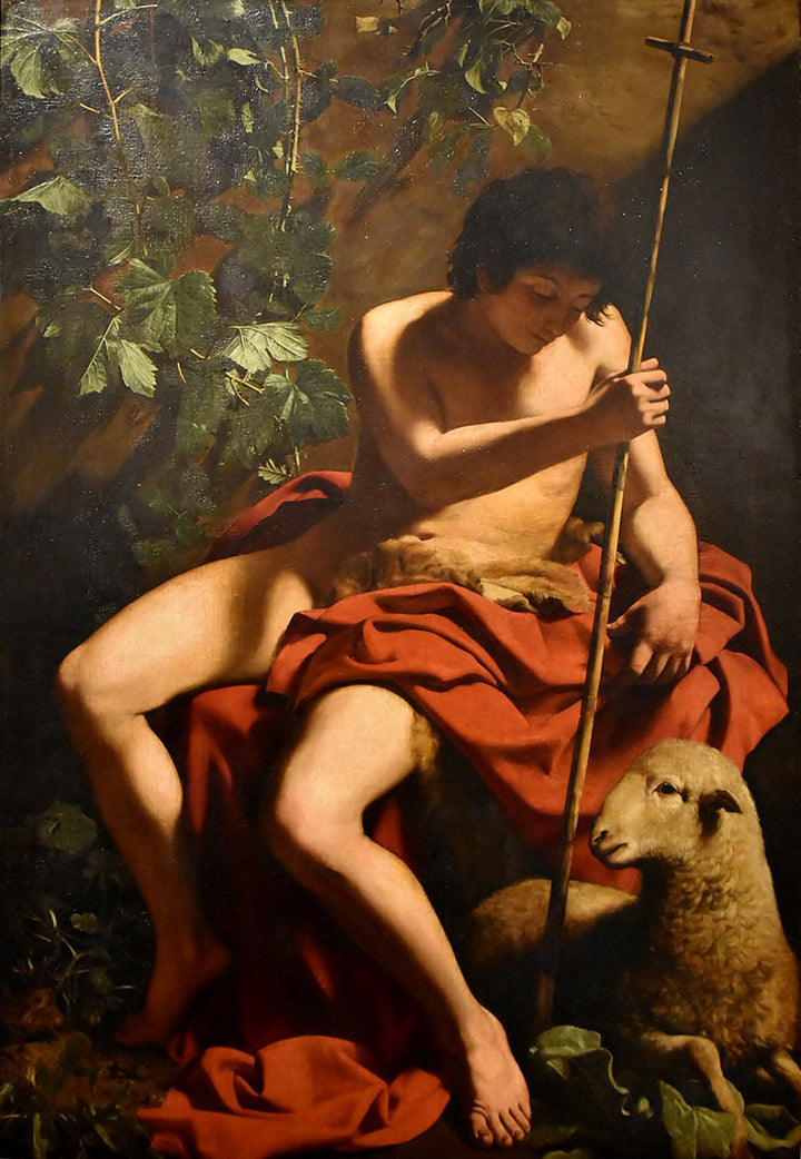 Saint John the Baptist (Toledo) Painting by Caravaggio