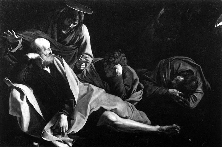 Christ on the Mount of Olives Painting by Caravaggio