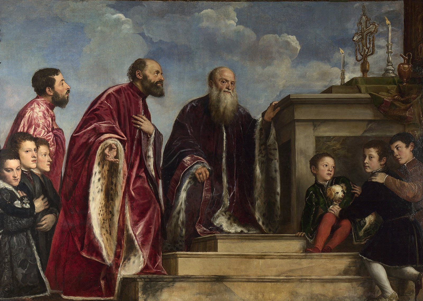 The Vendramin Family by Titian – Renaissance Masterpiece, National Gallery London
