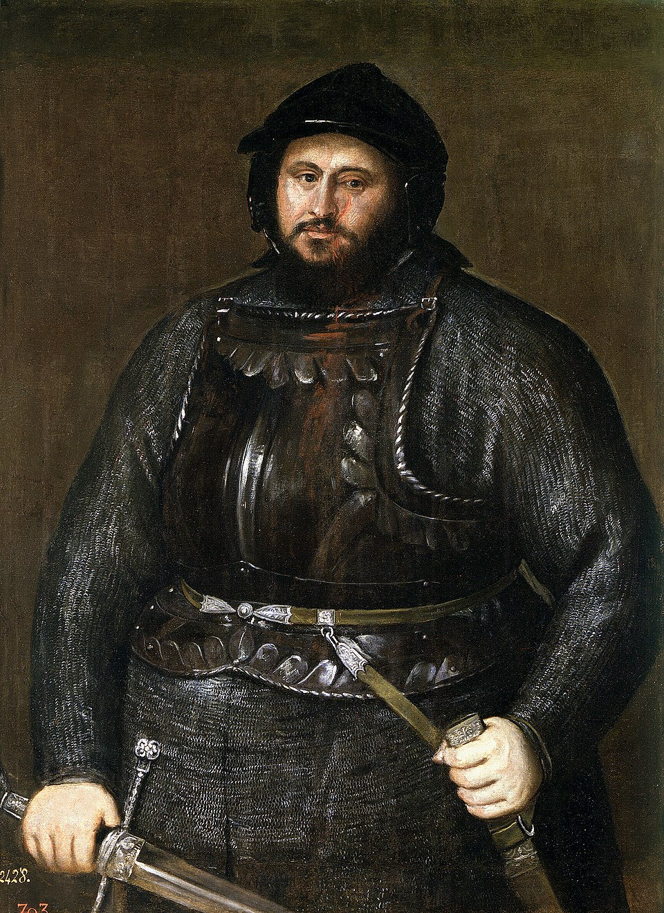 Portrait of John Frederick I, Elector of Saxony by Titian – Renaissance Masterpiece, Museo del Prado Madrid
