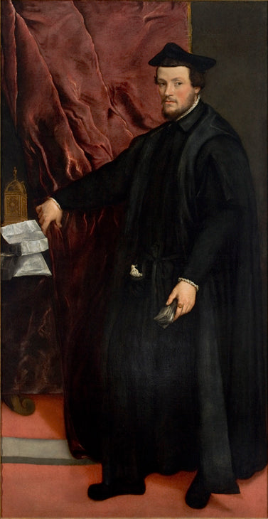 Portrait of Cardinal Cristoforo Madruzzo by Titian – Renaissance Portrait, MASP São Paulo
