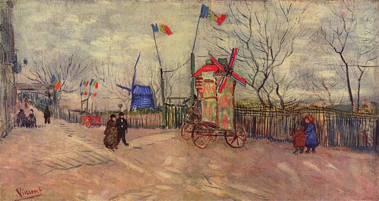 The Allotments at Montmartre (1887) by Van Gogh — Van Gogh Museum Collection