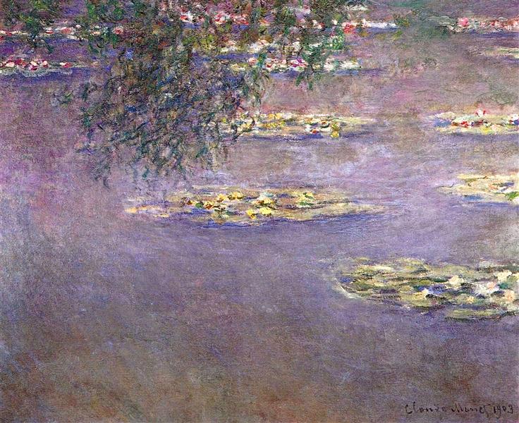 Discover Water Lilies (1903) by Claude Monet, an iconic Impressionist masterpiece inspired by Monet’s famous lily pond at Giverny.
