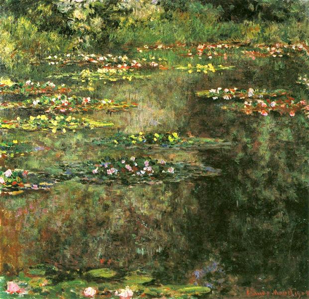 Discover Water Lilies (1904) by Claude Monet, a timeless Impressionist masterpiece recreated as a hand-painted oil on canvas reproduction.
