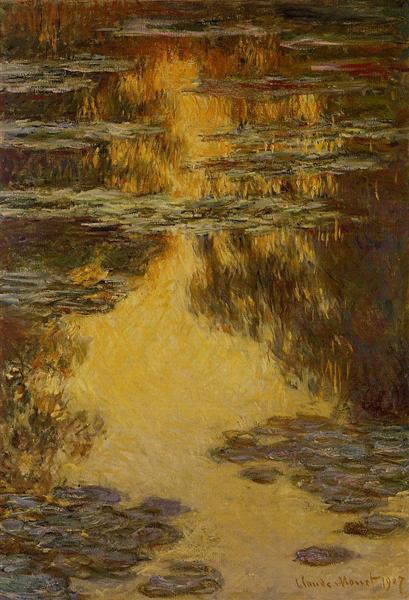 Water Lilies 1907 by Claude Monet | Museum-Quality Monet Reproduction
