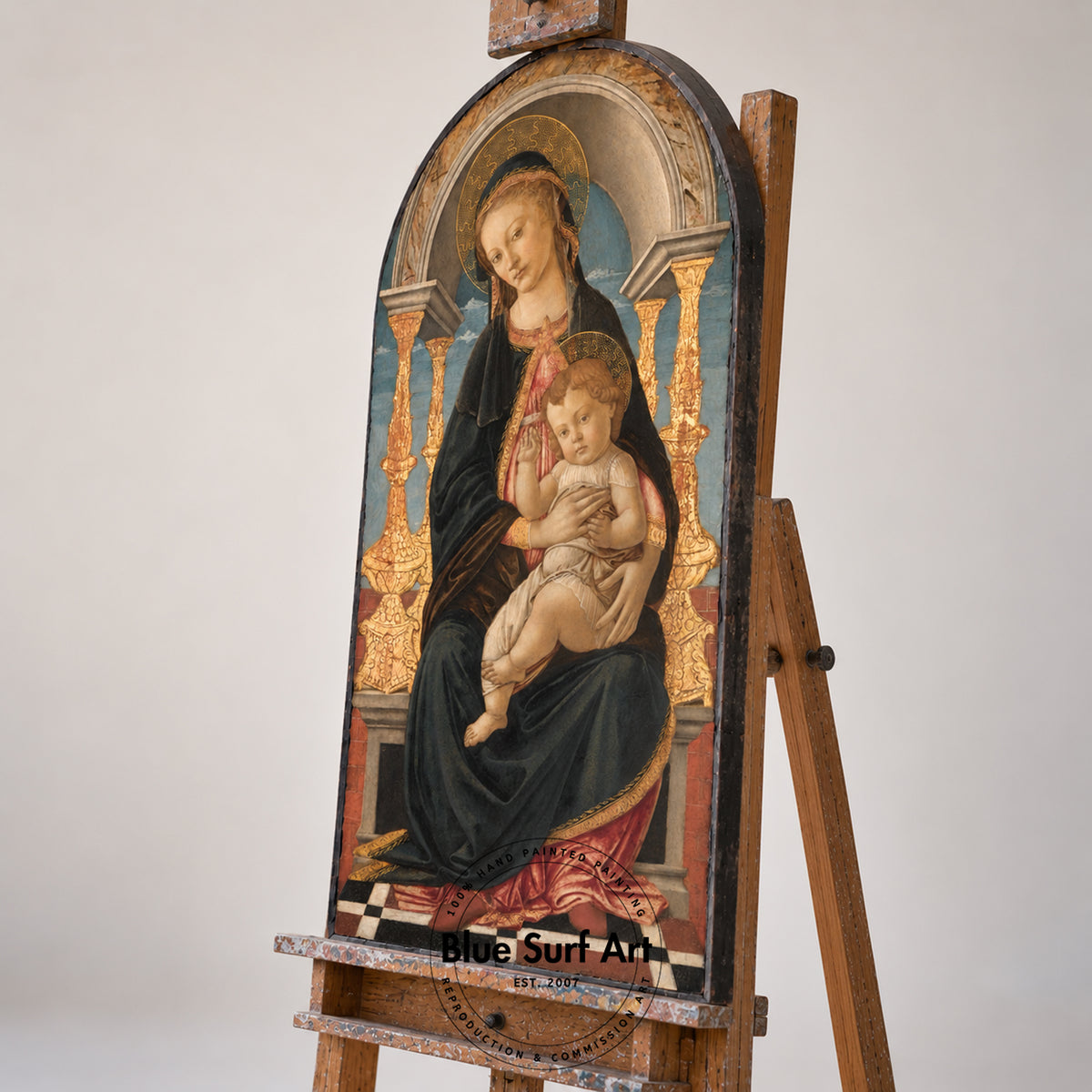 Botticelli Madonna and Child | Hand-Painted Oil Painting Reproduction