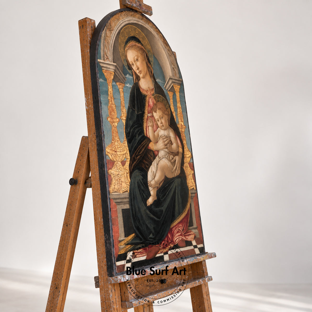 Botticelli Madonna and Child | Hand-Painted Oil Painting Reproduction