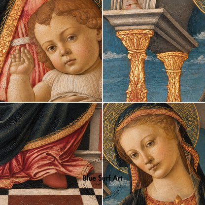 Botticelli Madonna and Child | Hand-Painted Oil Painting Reproduction