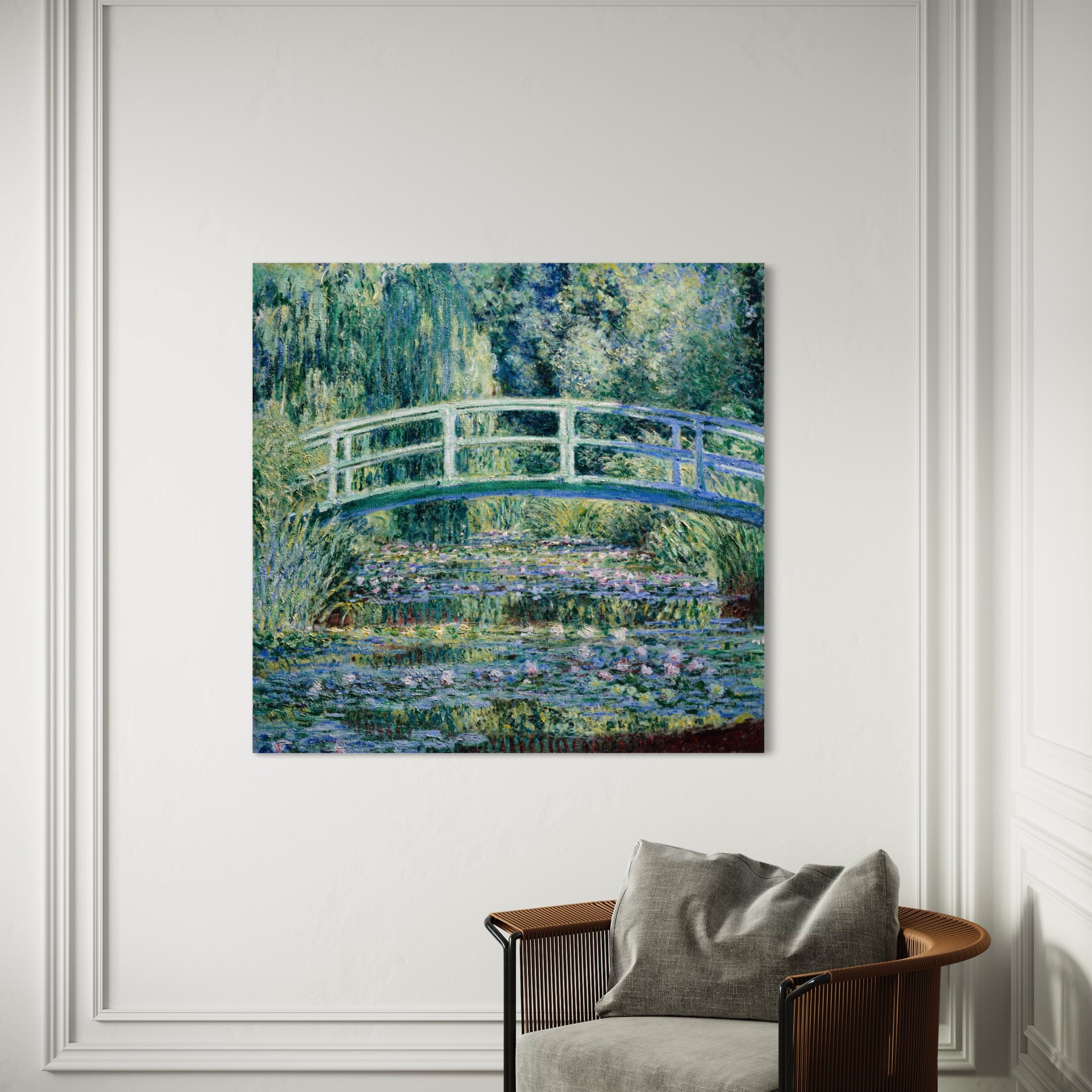 Water Lilies and Japanese Bridge 1899 Claude Monet