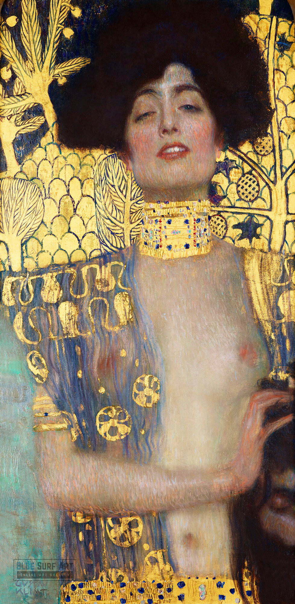 Judith and the Head of Holofernes (1901) painting by Gustav Klimt