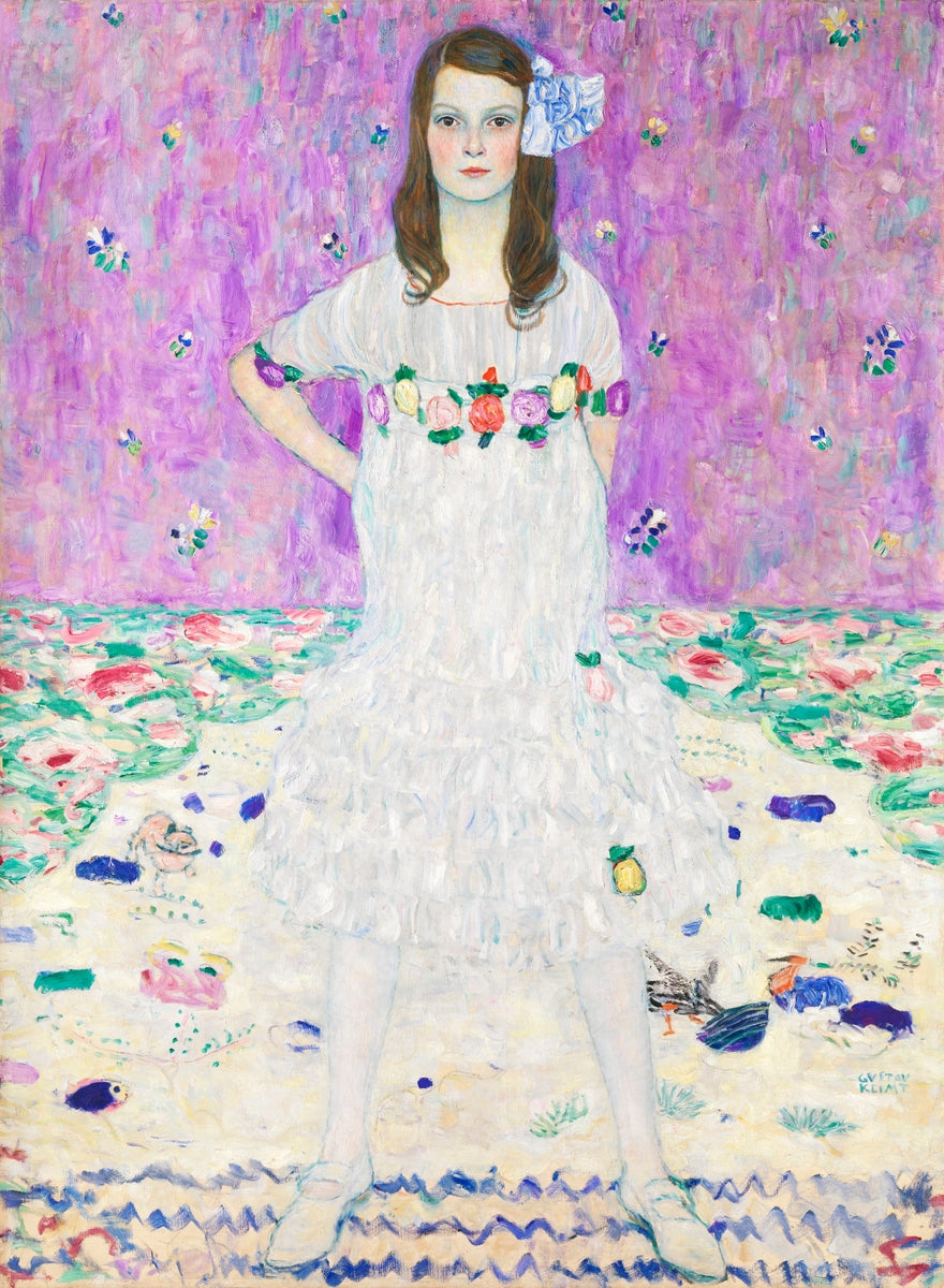 Mäda Primavesi (ca. 1912–1913) painting by Gustav Klimt 