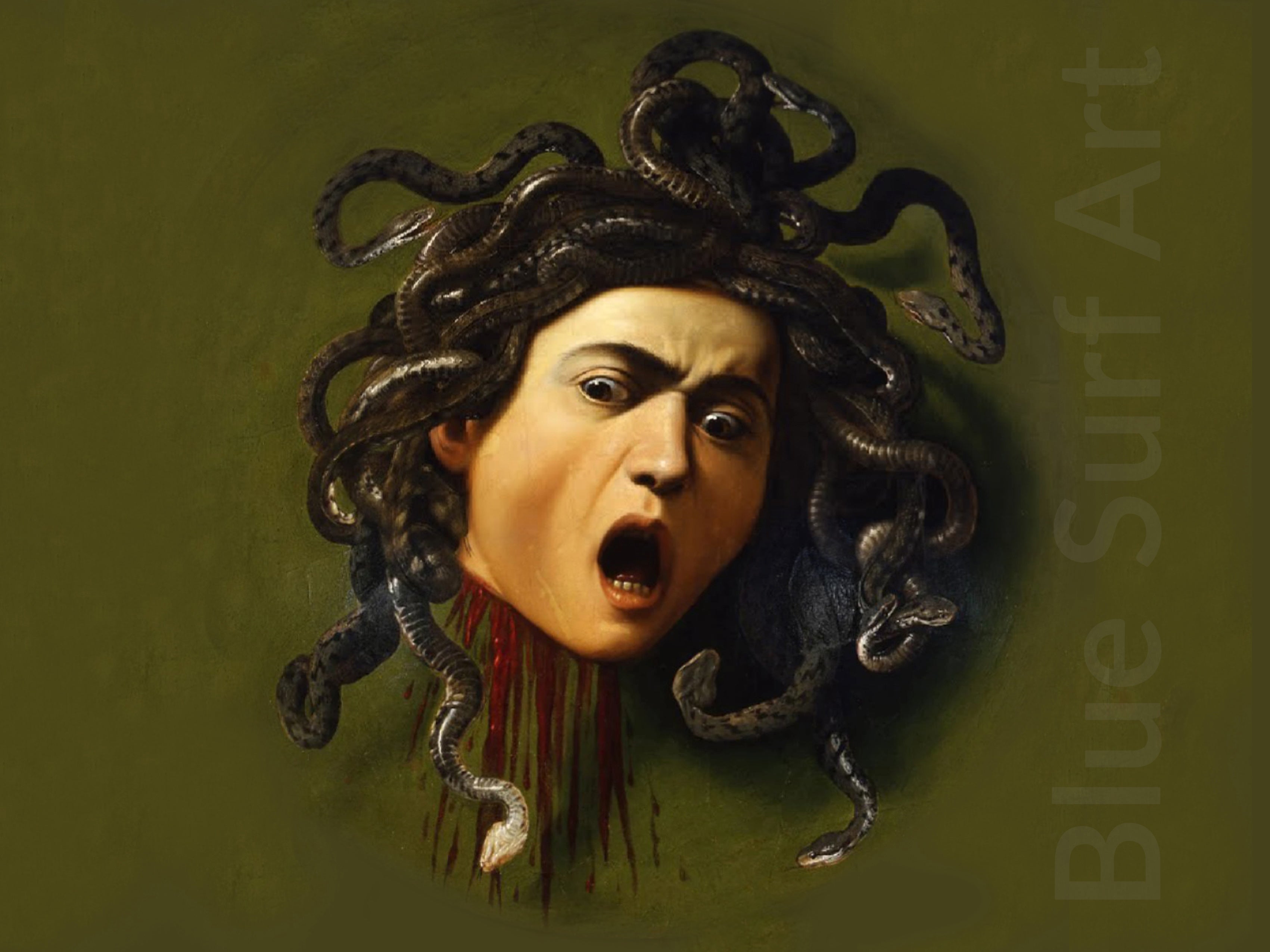 Medusa Painting by Caravaggio.