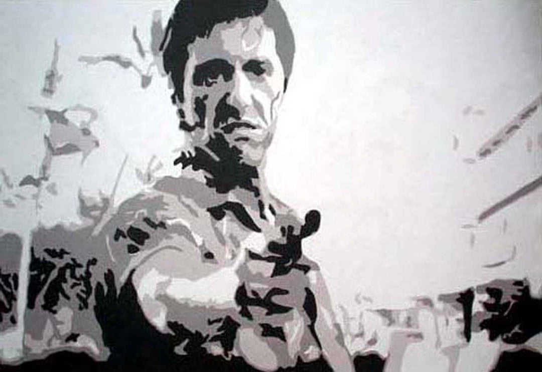 Iconic Scarface Film Art | Handcrafted Oil Paintings Made to Order