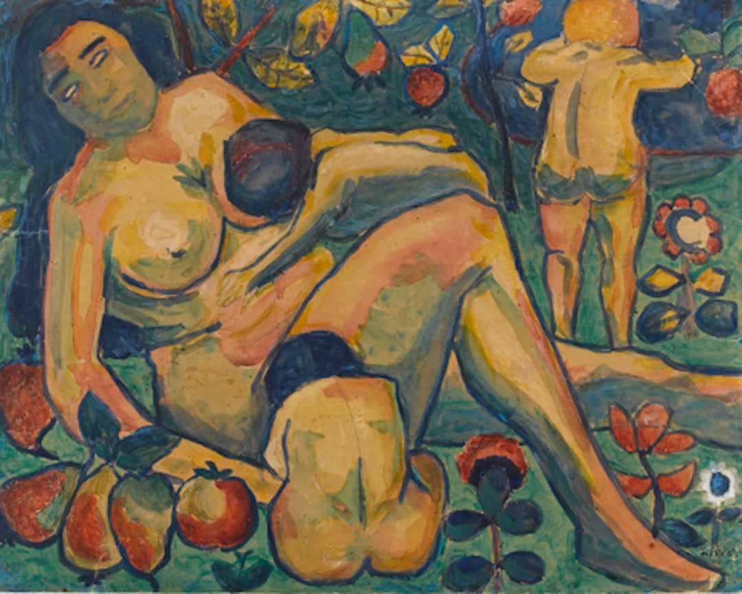 Maternity, Abundance Painting by Kazimir Malevich