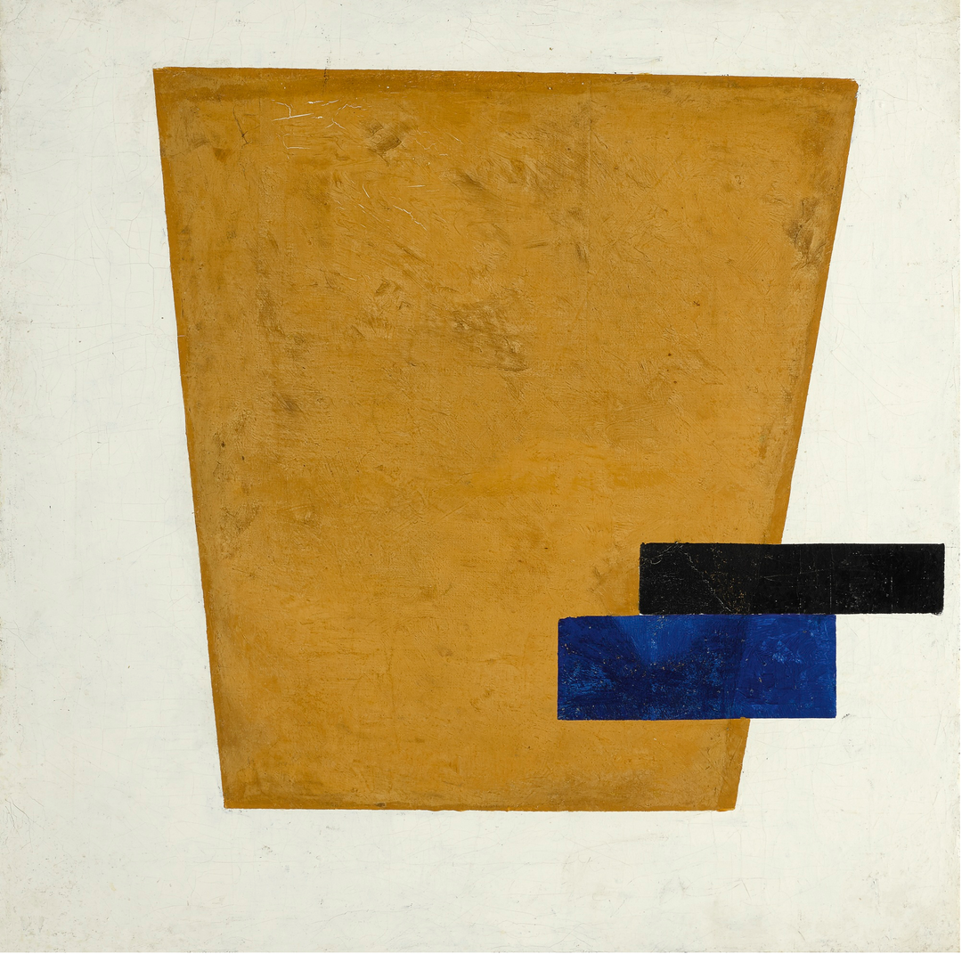 Supematise Composition with Plane in Projection by Kazimir Malevich
