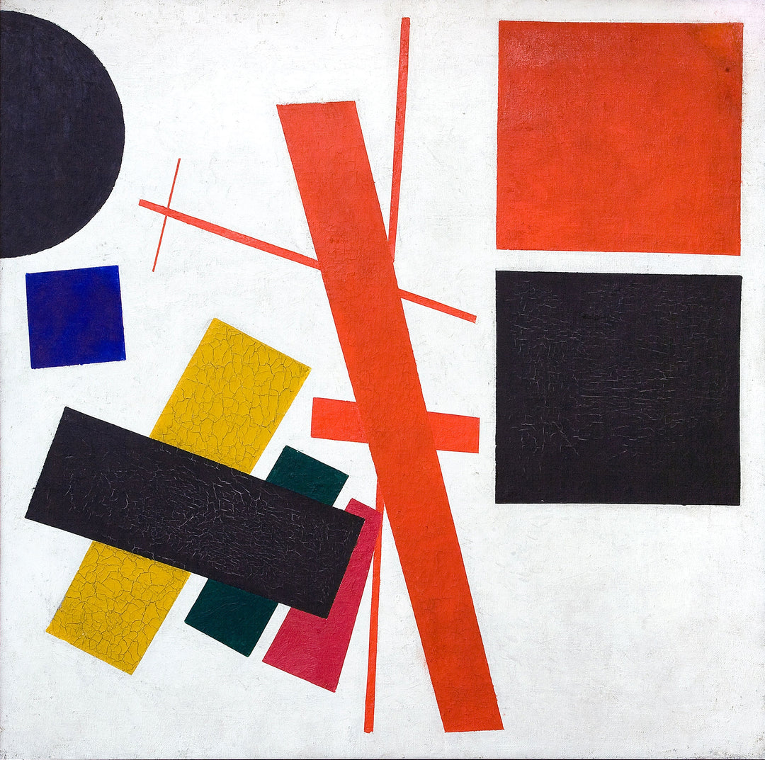 Suprematism - Abstract Composition Painting by Kazimir Malevich