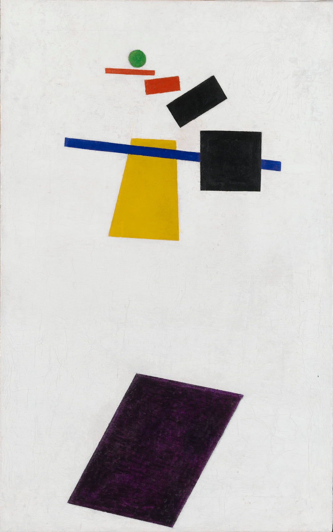 Suprematism. Soccer Player in the Fourth Dimension Kazimir Malevich
