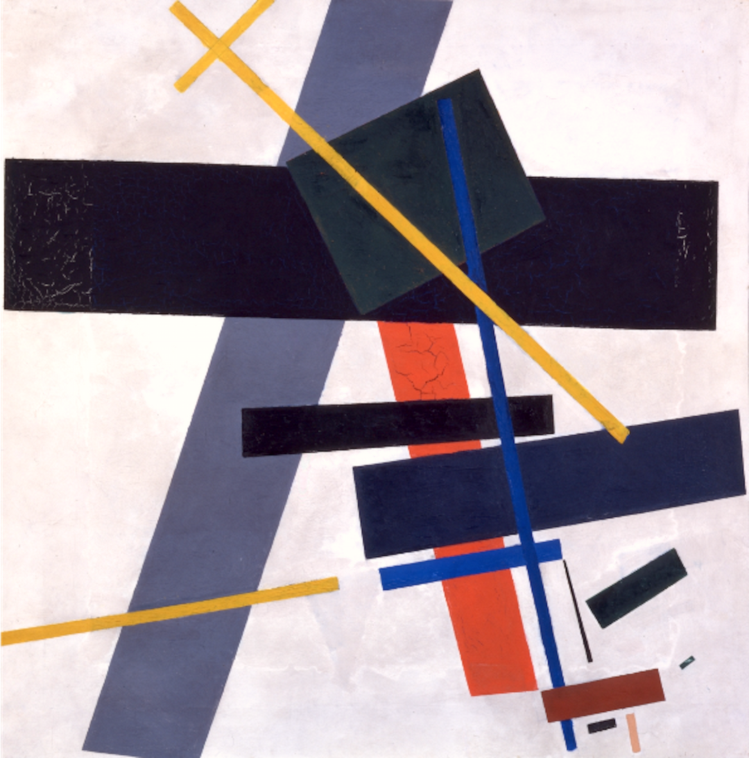 Magnetic Construction Painting by Kazimir Malevich