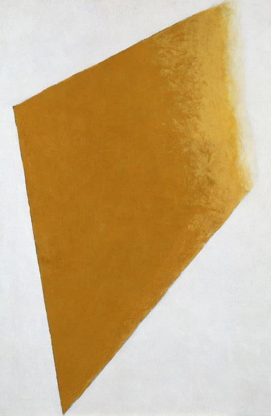 Yellow Plane in Dissolution Painting by Kazimir MalevichYellow Plane in Dissolution Painting by Kazimir Malevich