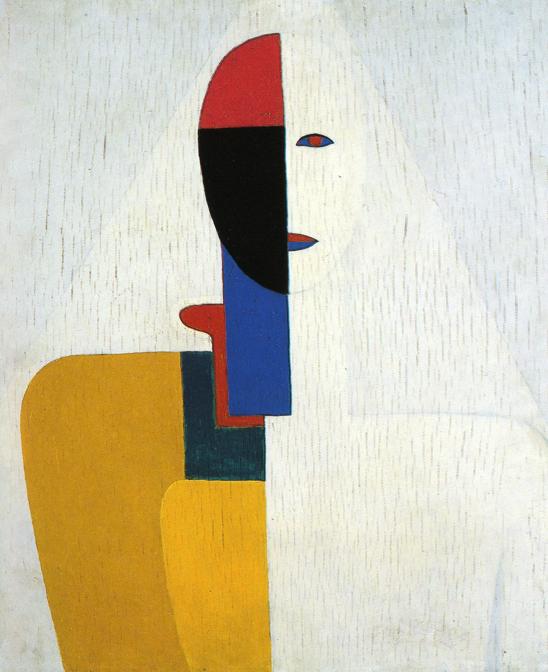 Woman Torso Painting by Kazimir Malevich